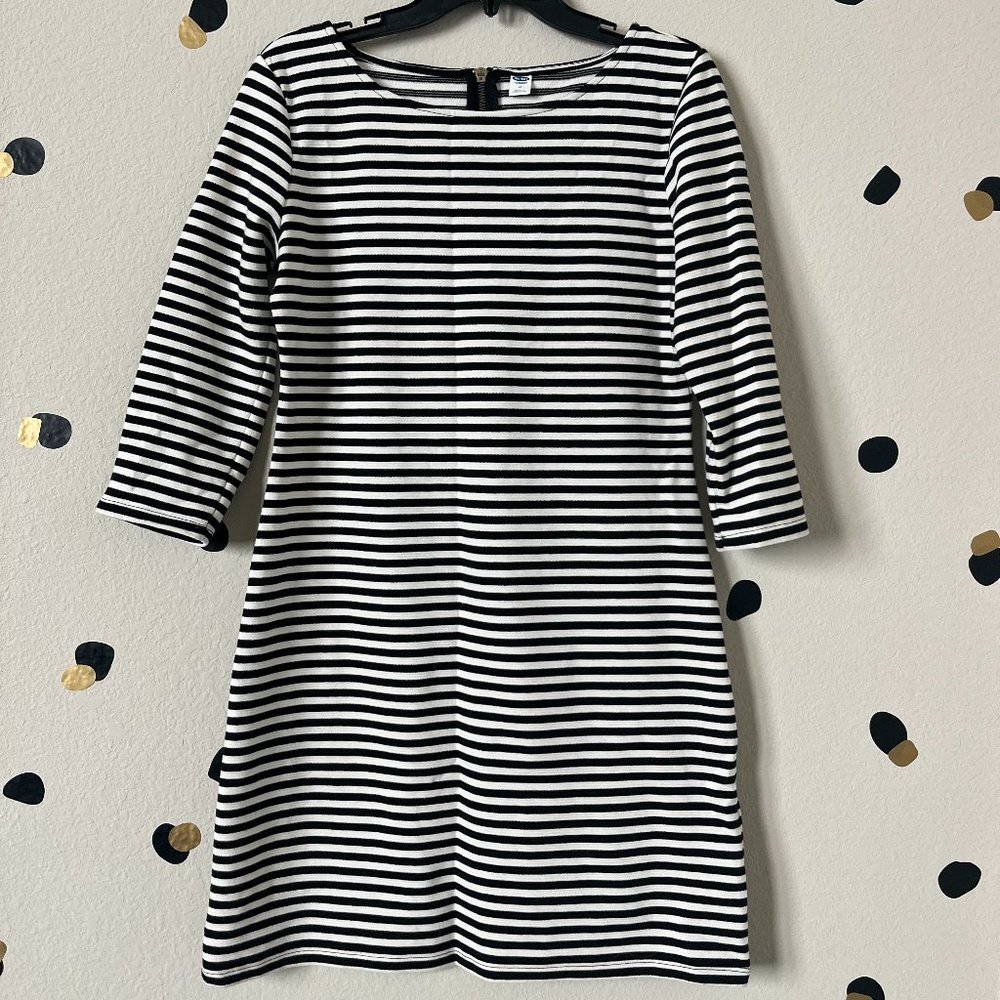 Old Navy Black/White Dress